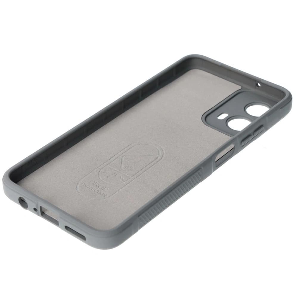 Bizon Case für Motorola Moto G34 5G hellgrau - 4