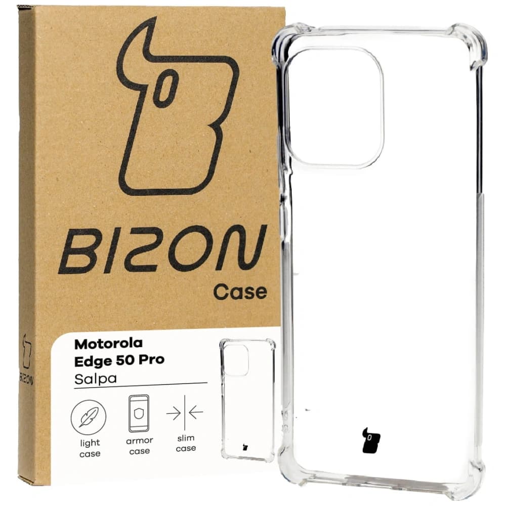 Bizon Case Salpa für Motorola Edge 50 Pro klar - 1