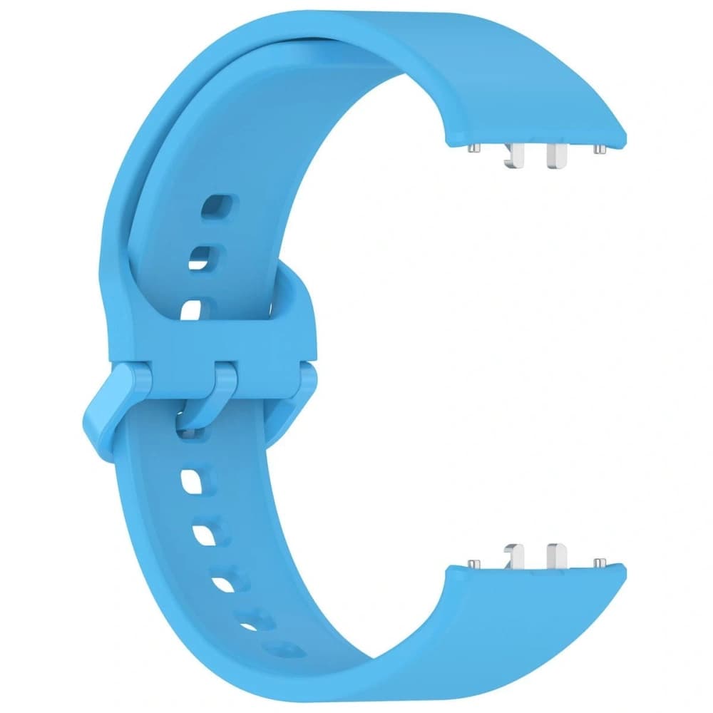 Bizon Armbanduhr Silikon Samsung Galaxy Fit 3 blau - 5
