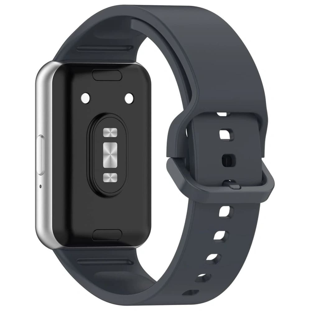 Bizon Strap Watch Silicone Samsung Galaxy Fit 3 grey - 4