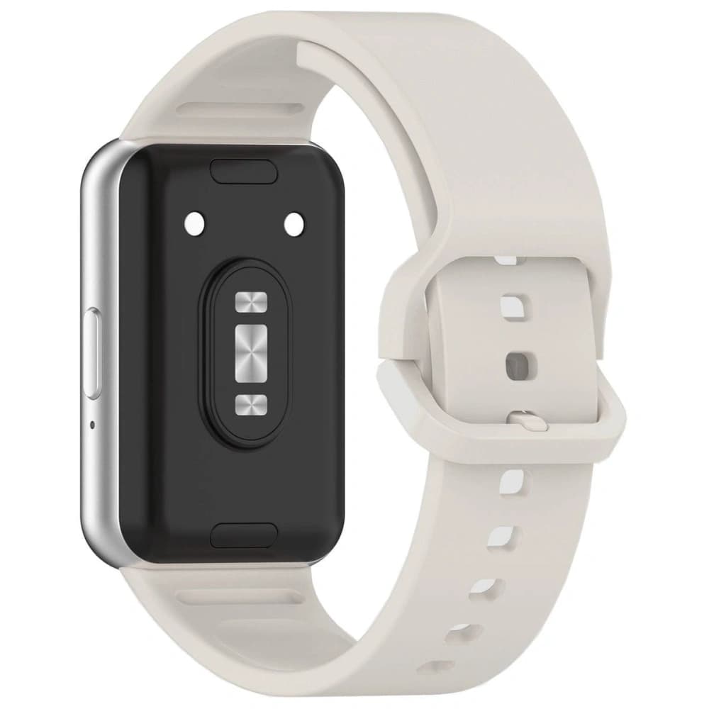 Bizon Strap Watch Silicone Samsung Galaxy Fit 3 hellgrau - 4