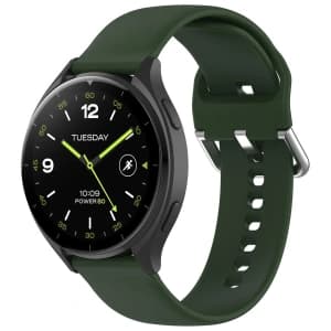 Bizon Strap Watch Silicone Pro Xiaomi Watch 2 dark green