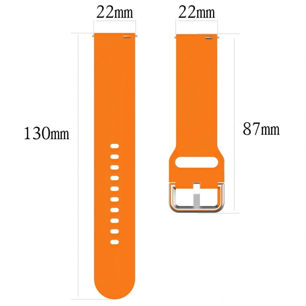 Bizon Strap Watch Silicone Pro Xiaomi Watch 2 orange - 2