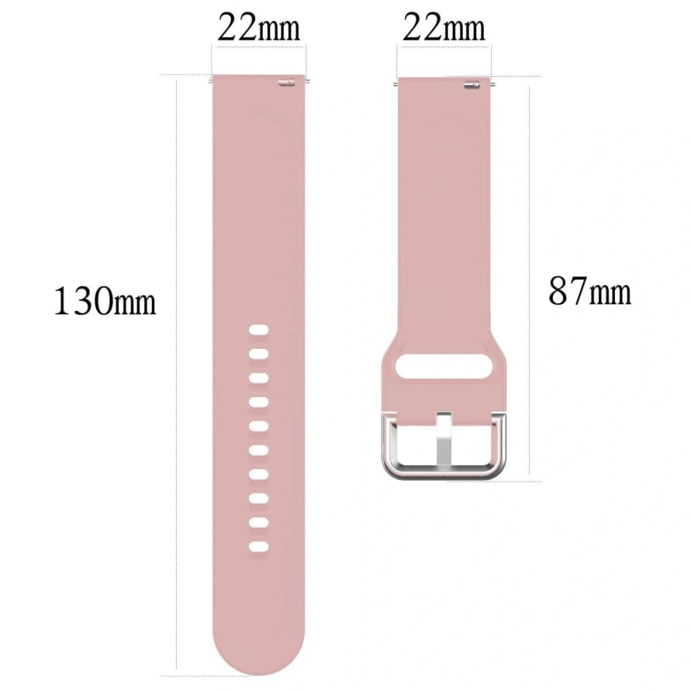 Bizon Strap Watch Silicone Pro Xiaomi Watch 2 light rose - 2