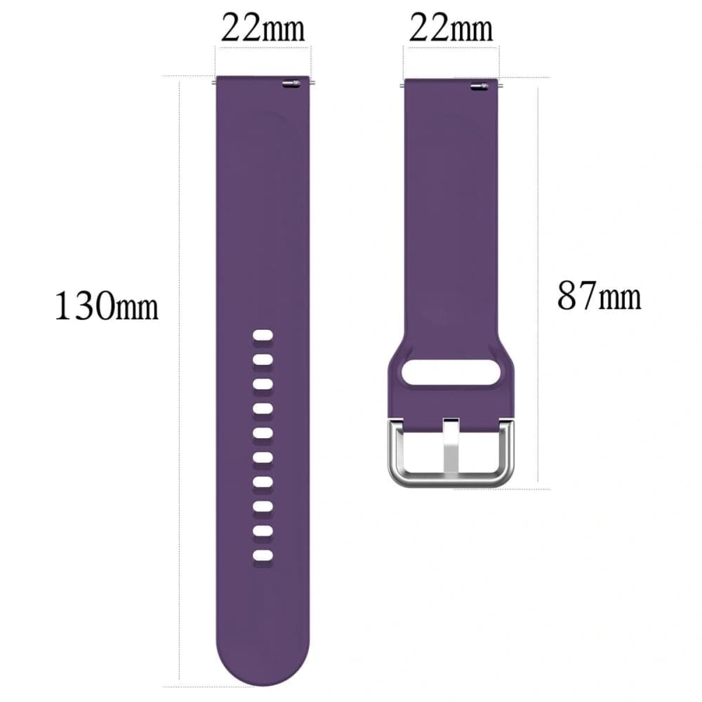 Bizon Strap Watch Silicone Pro Xiaomi Watch 2 purple - 2