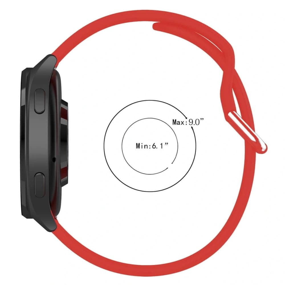 Bizon Strap Watch Silicone Pro Xiaomi Watch 2 red - 4