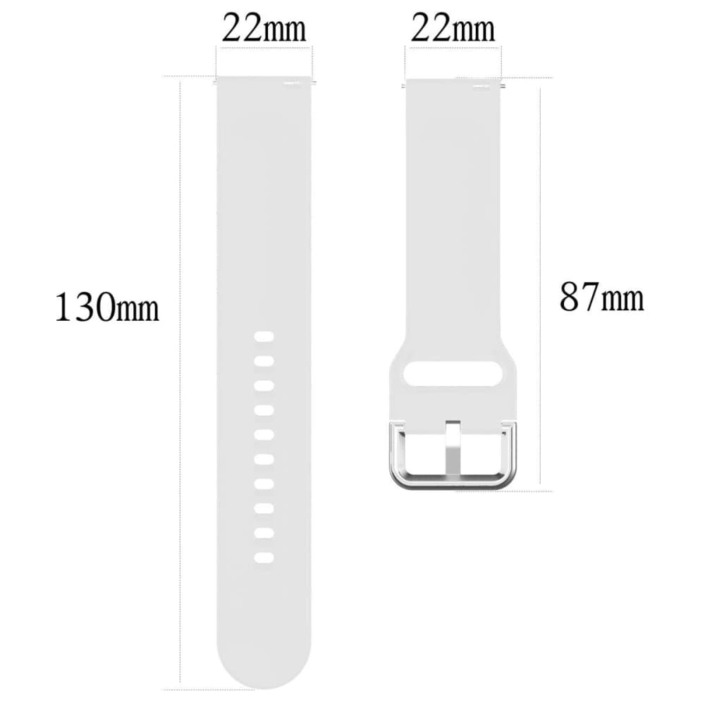 Bizon Strap Watch Silicone Pro Xiaomi Watch 2 white - 2