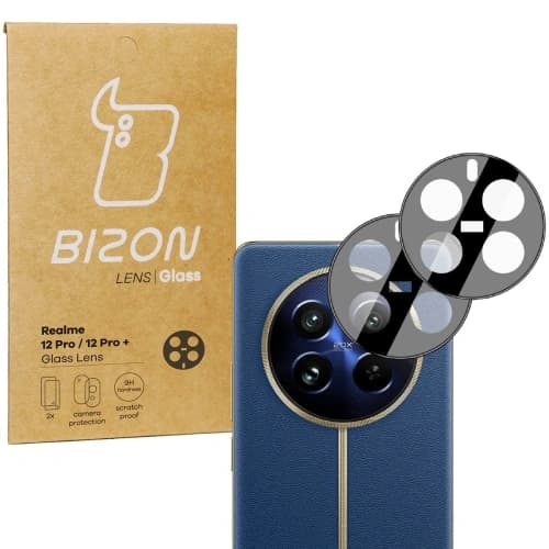 Bizon Glaslinse Realme 12 Pro/Realme 12 Pro+ [2 PACK]