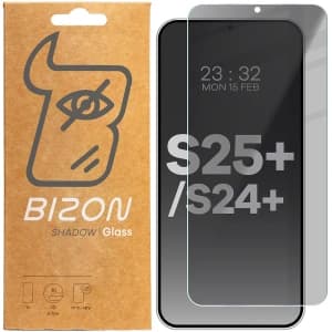 Bizon Glass Clear Shadow Samsung Galaxy S25 Plus / S24 Plus tinted