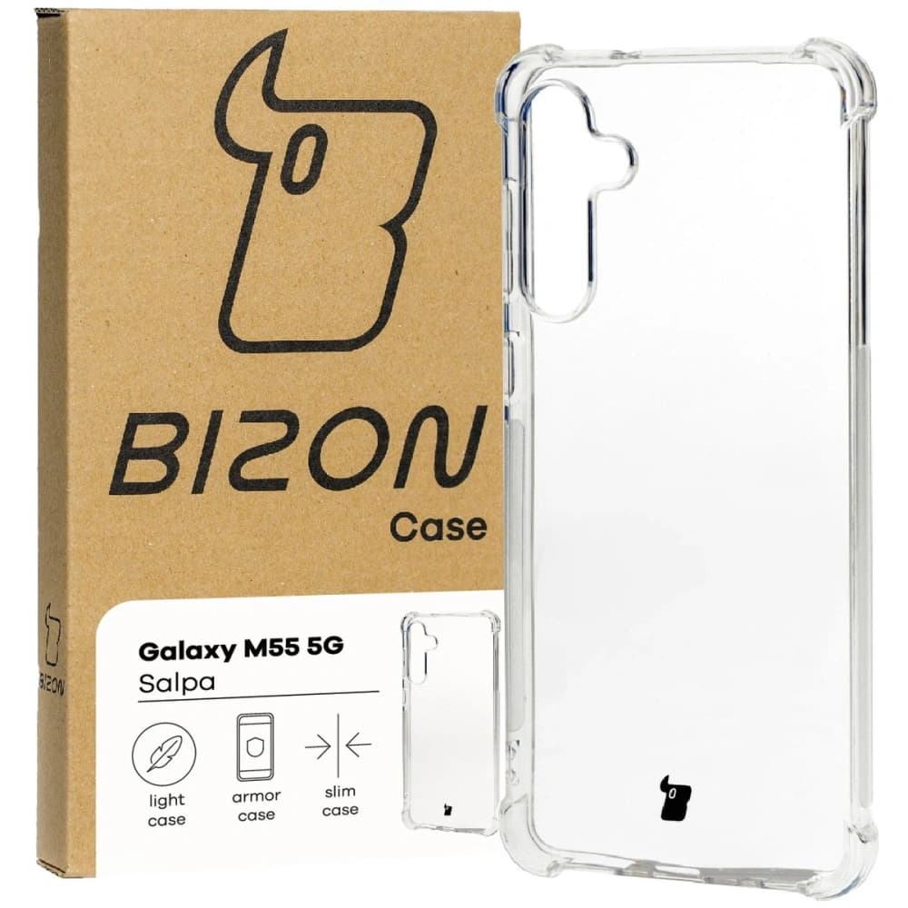 Bizon Case Salpa Samsung Galaxy M55 5G clear - 1