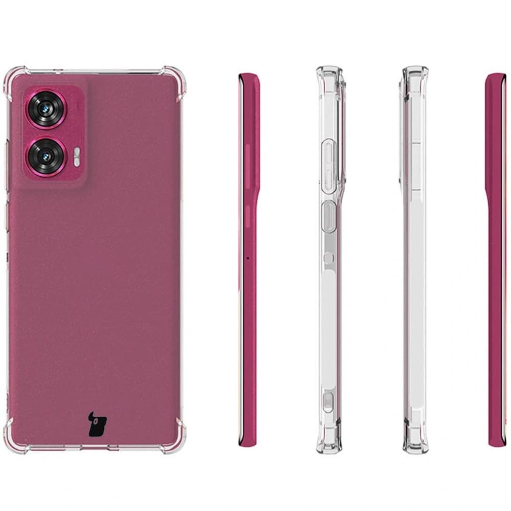 Bizon Case Salpa Motorola Edge 50 Fusion klar - 4