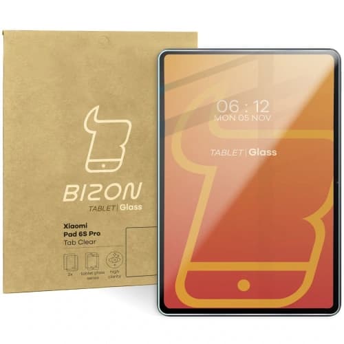 Bizon Glass Tab Klar Xiaomi Pad 6S Pro [2 PACK]