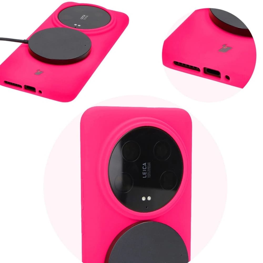 Bizon Soft Case Xiaomi 14 Ultra neonpink - 12