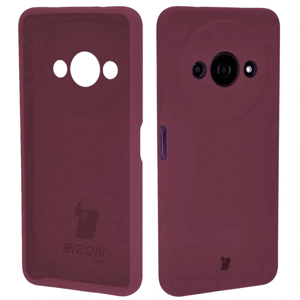 Bizon Soft Case Xiaomi Redmi A3 4G dunkel lila - 1