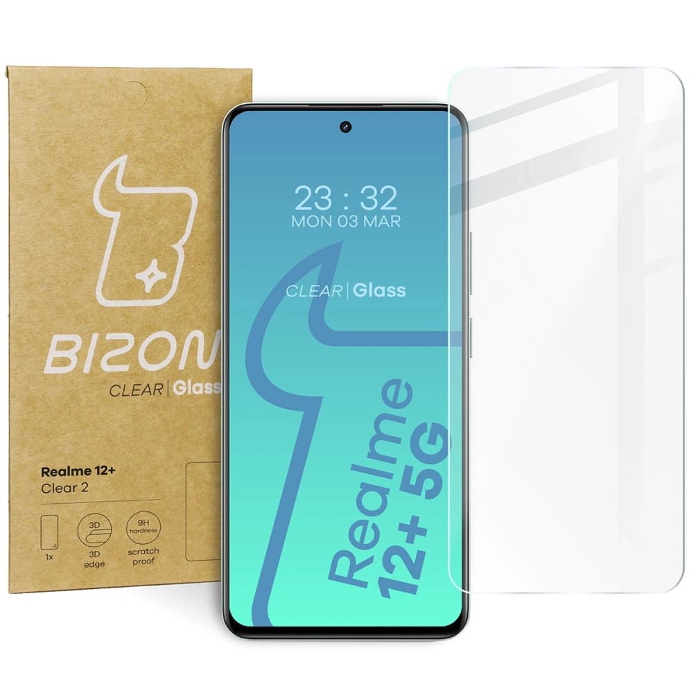 Bizon Glass Clear 2 Realme 12+ 5G - 1