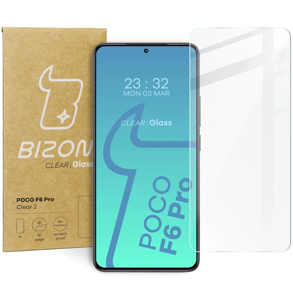Bizon Glass Clear 2 Xiaomi Poco F6 Pro - 1