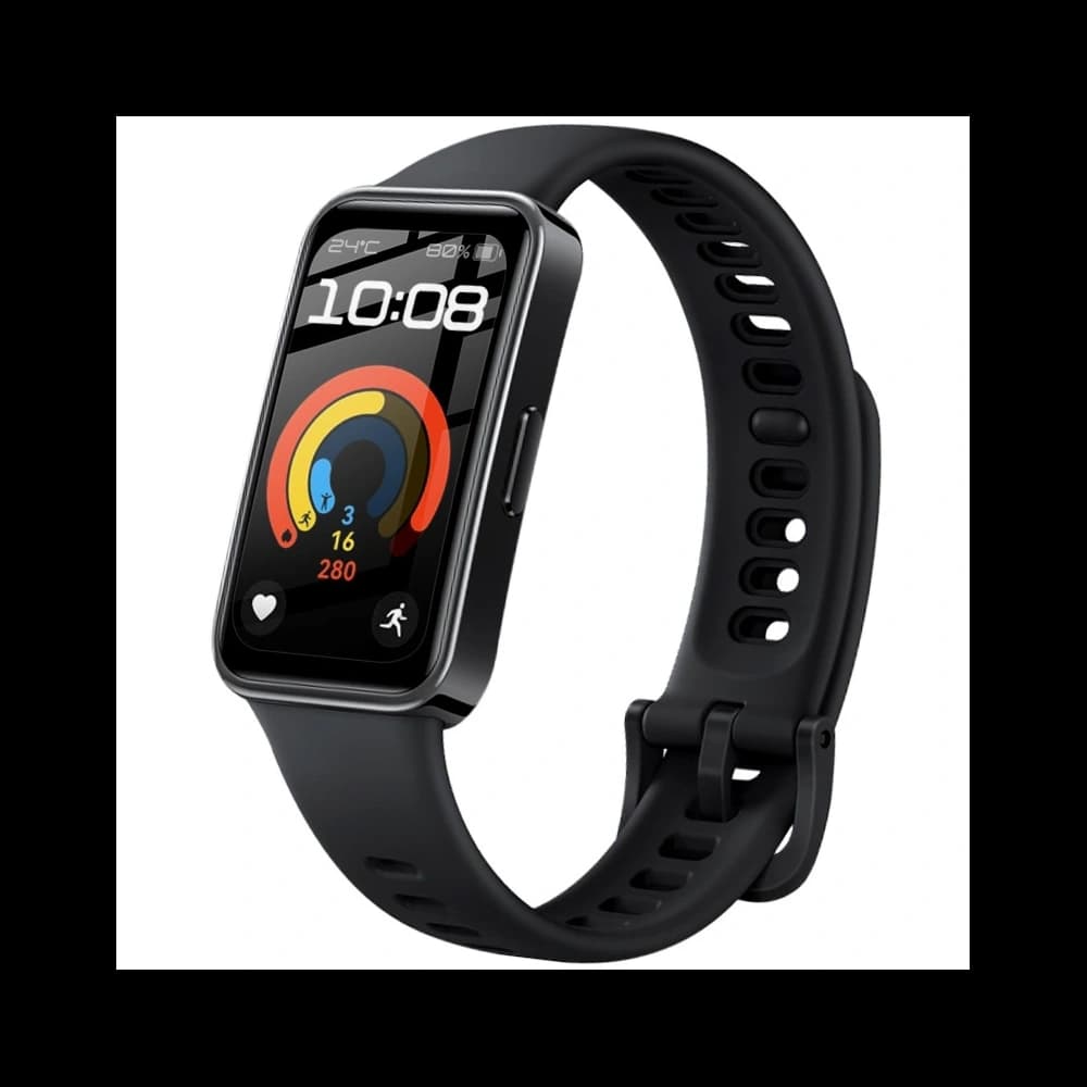 Bizon Glass Watch Edge Hybrid Huawei Band 9 / Band 8 black - 3