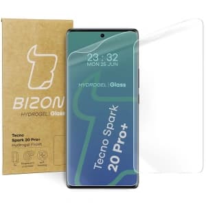 Bizon Glass Hydrogel Front Tecno Spark 20 Pro+ [2 PACK]