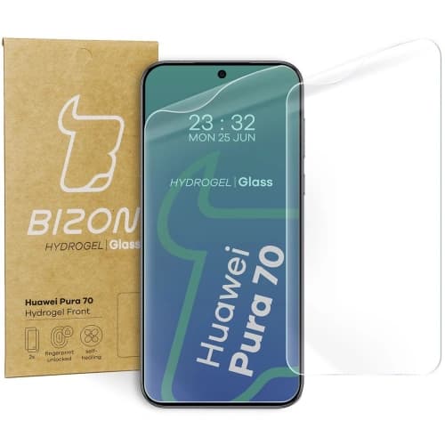 Bizon Glass Hydrogel Front Huawei Pura 70 [2 PACK]