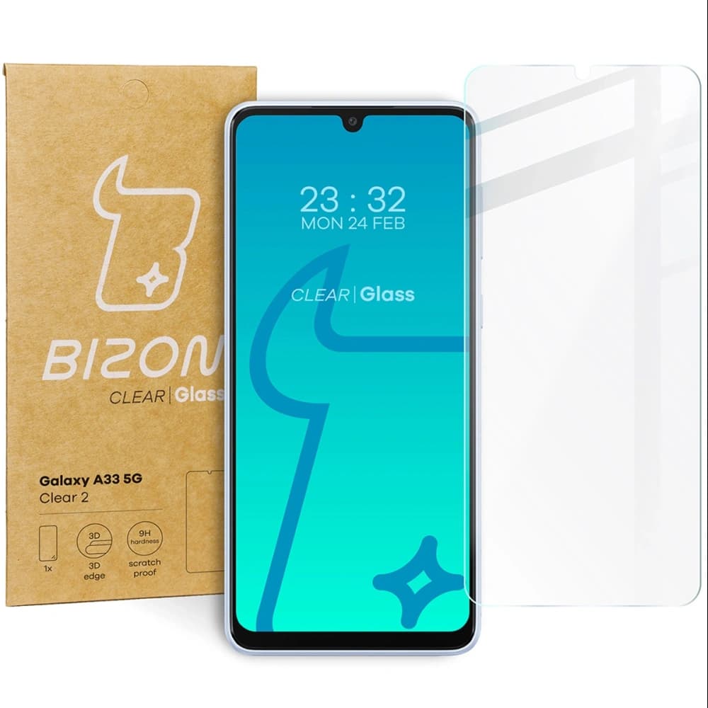 Bizon Glass Clear 2 Samsung Galaxy A33 5G - 1