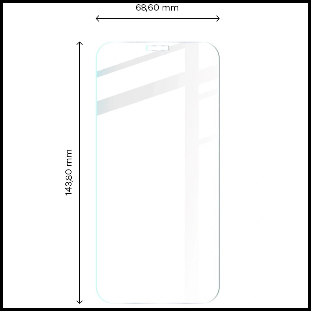 Bizon Glass Clear 2 Apple iPhone 12 / 12 Pro - 2