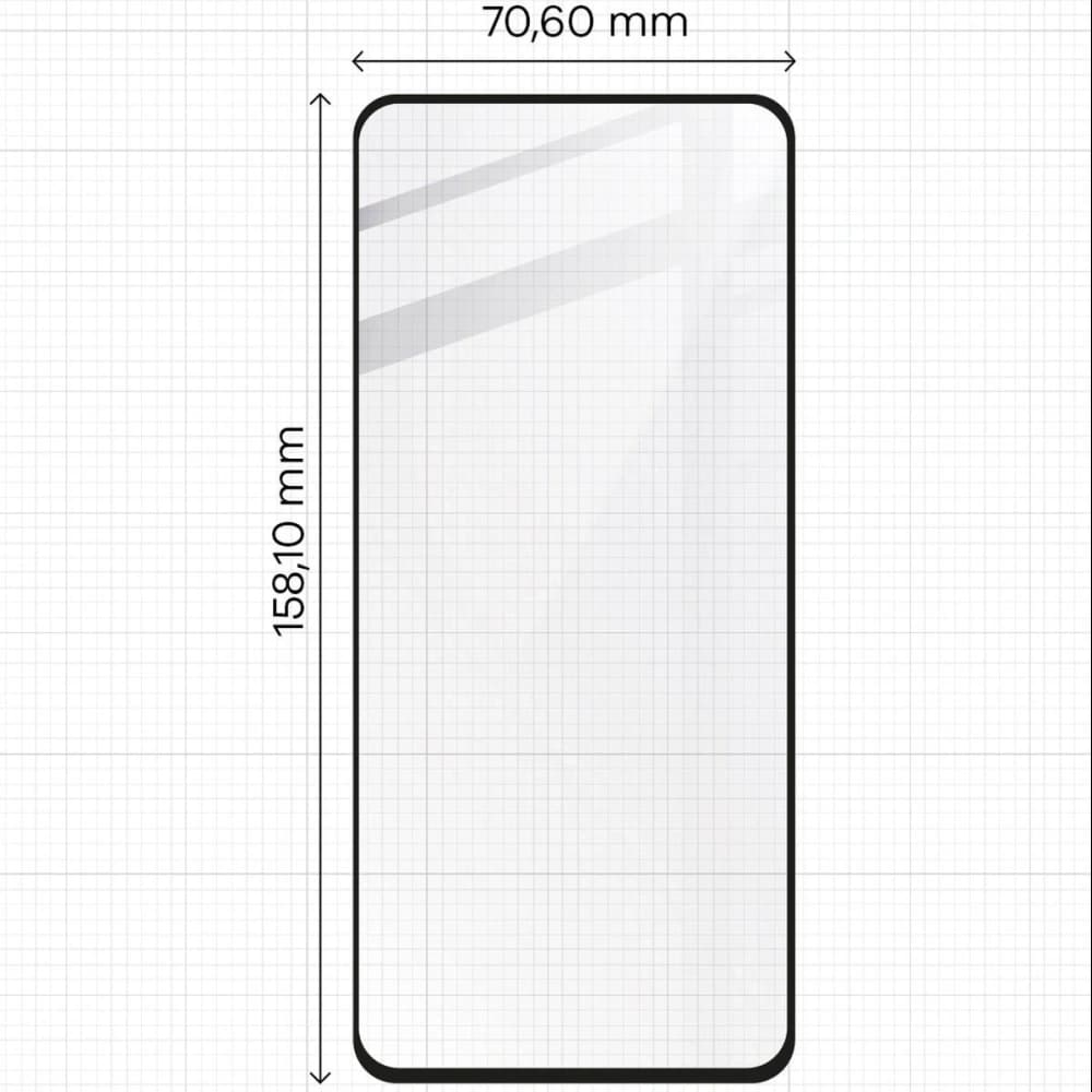 BIZON Edge 2x Bildschirmglas + Kameraglas Motorola Moto G34 5G - 2