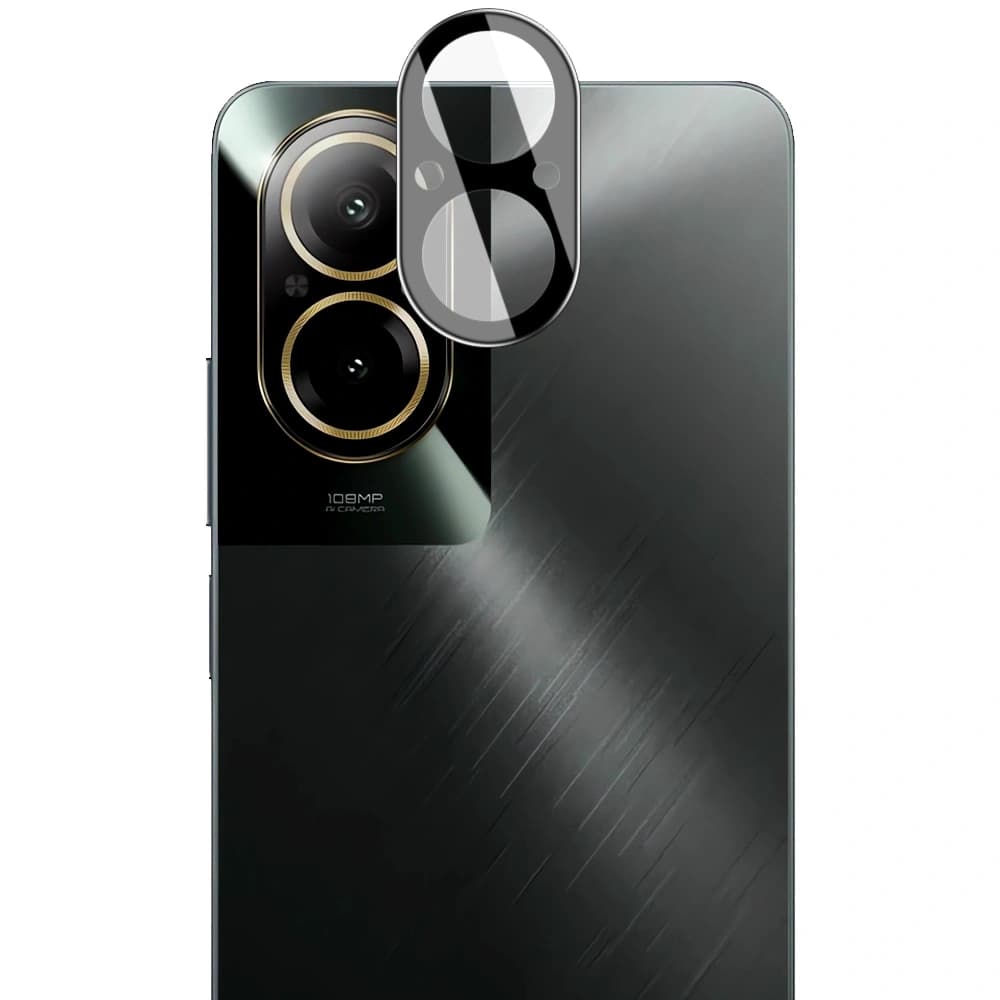 BIZON Clear 3x Bildschirmglas + Kameraglas für Realme C67 4G - 6