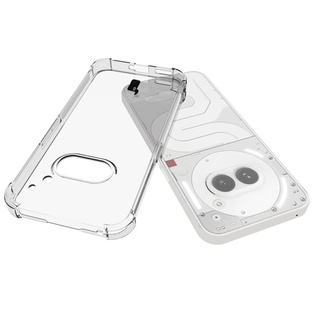 Bizon Case Clear Pack case + 2x screen glass + lens glass Nothing Phone (2a) clear - 5
