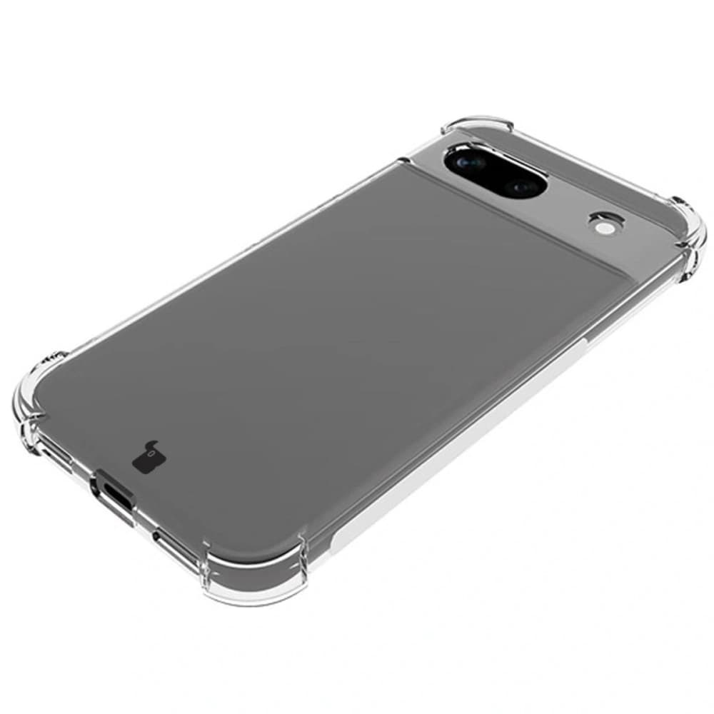 Bizon Case Clear Pack-Hülle + 2x Displayschutzglas Google Pixel 8a klar - 7