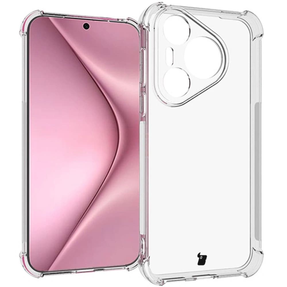 Bizon Case Clear Pack case + 2x screen glass Huawei Pura 70 clear - 3