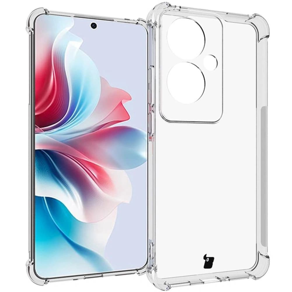 Bizon Case Clear Pack case + 2x screen film Oppo Reno11 F 5G clear - 6