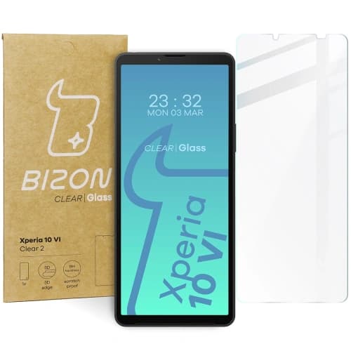 Bison Glass Clear 2 tempered glass for Sony Xperia 10 VI