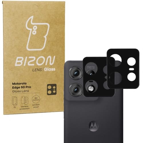 Bizon Glaslinse Motorola Edge 50 Pro [2 PACK]
