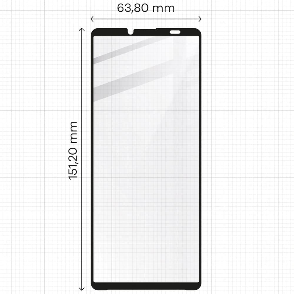 Bizon Glass Edge 2 Sony Xperia 10 VI black - 2