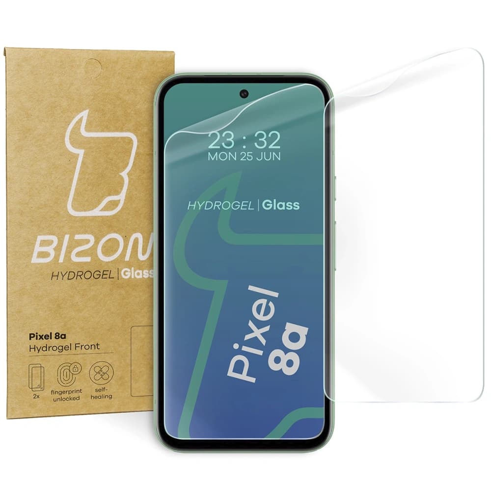 Bizon Glass Hydrogel Front Pixel 8a [2 PACK] - 1