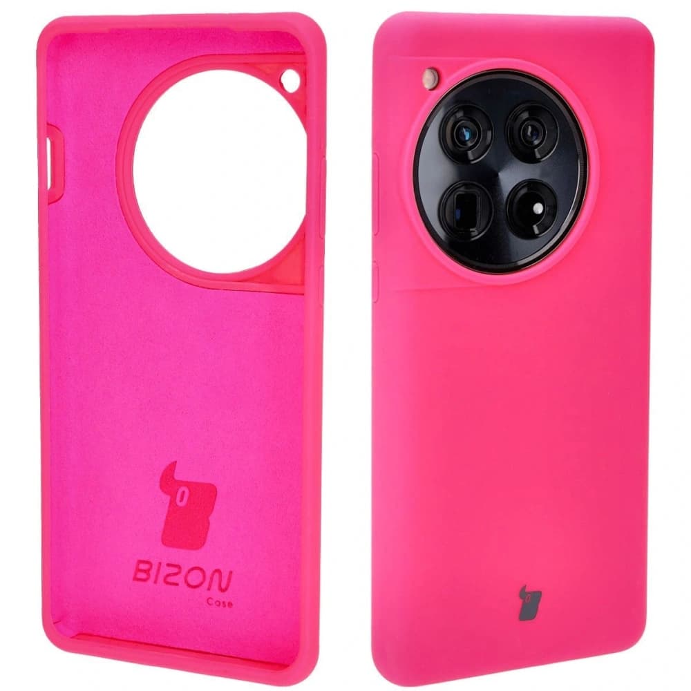 Bizon Soft Case OnePlus 12 neon pink - 1