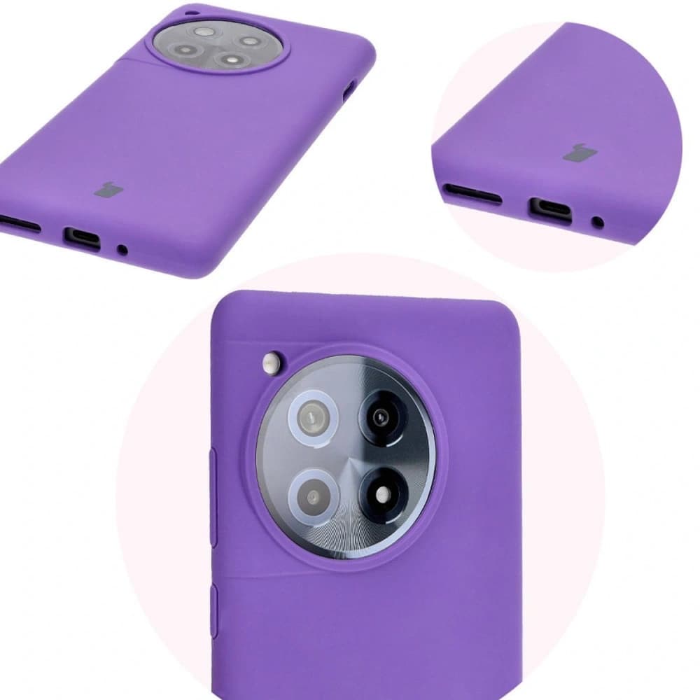 Bizon Soft Case OnePlus 12R purple - 12
