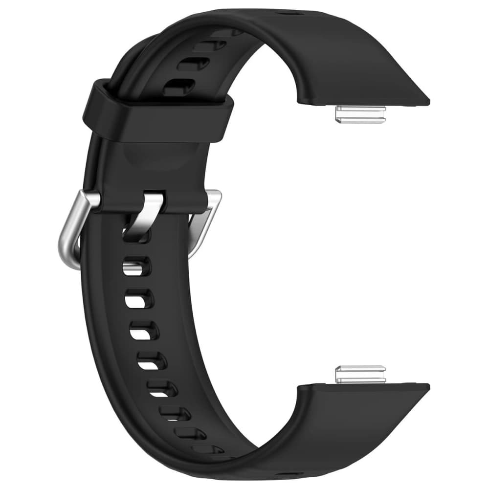 Bizon Strap Uhr Silikon Pro Huawei Watch Fit 3 schwarz - 5