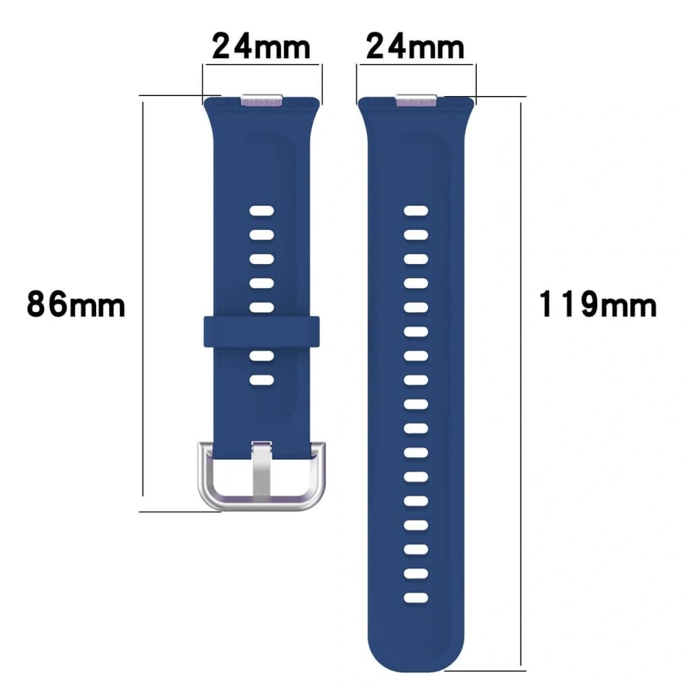 Bizon Strap Watch Silicone Pro Huawei Watch Fit 3 navy blue - 2