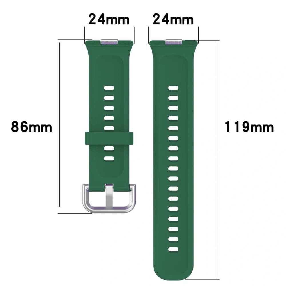 Bizon Strap Watch Silicone Pro Huawei Watch Fit 3 dark green - 2