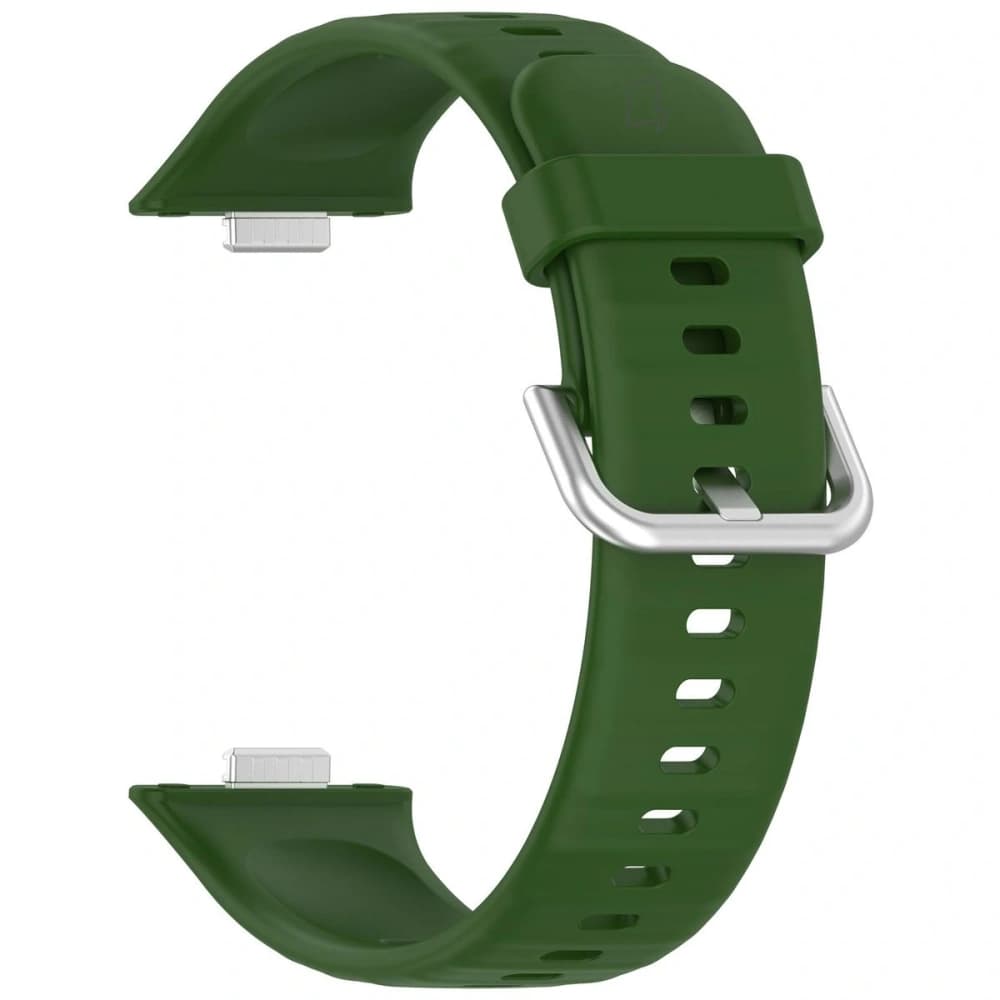 Bizon Strap Watch Silicone Pro Huawei Watch Fit 3 dark green - 3