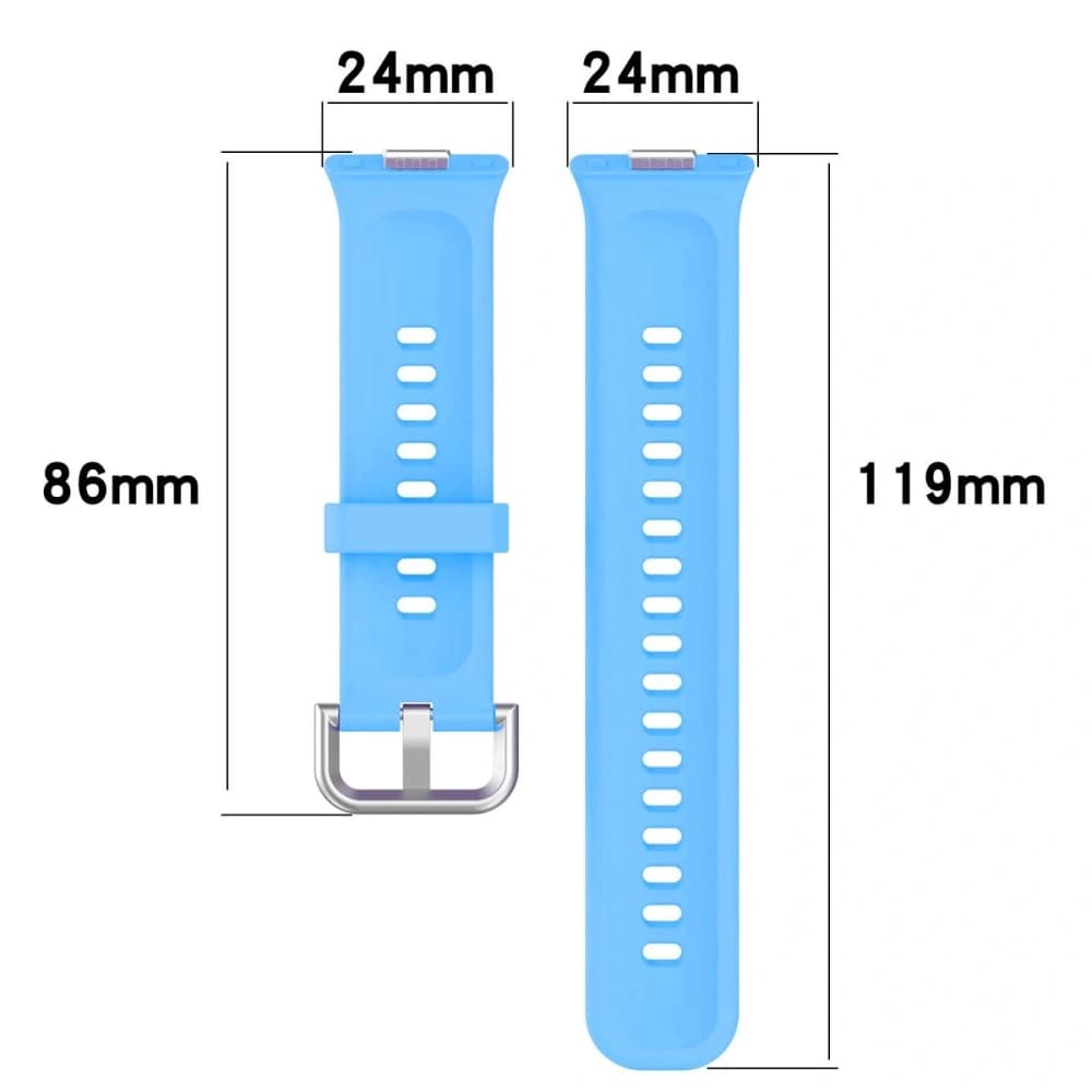 Bizon Armbanduhr Silikon Pro Huawei Watch Fit 3 blau - 2