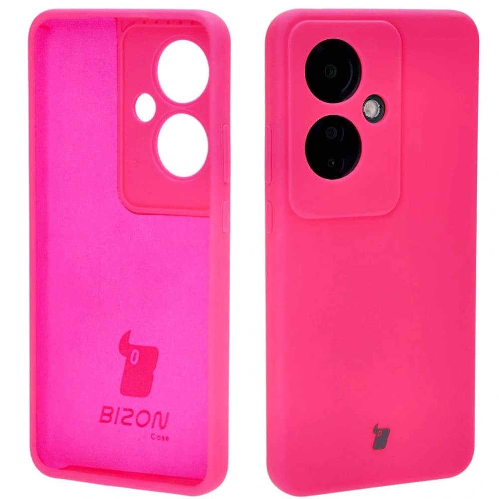 Bizon Soft Case Oppo Reno11 F 5G neon pink - 1