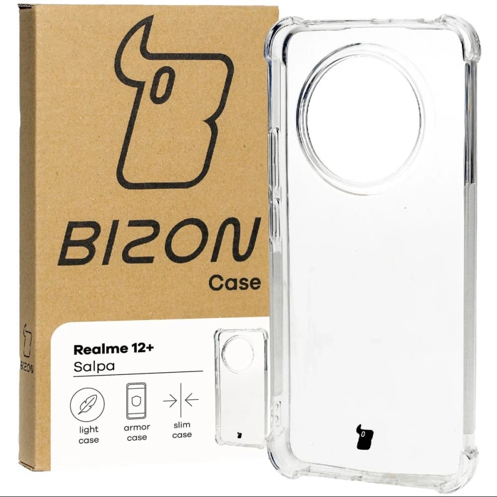 Bizon Case Salpa Realme 12+ klar - 1