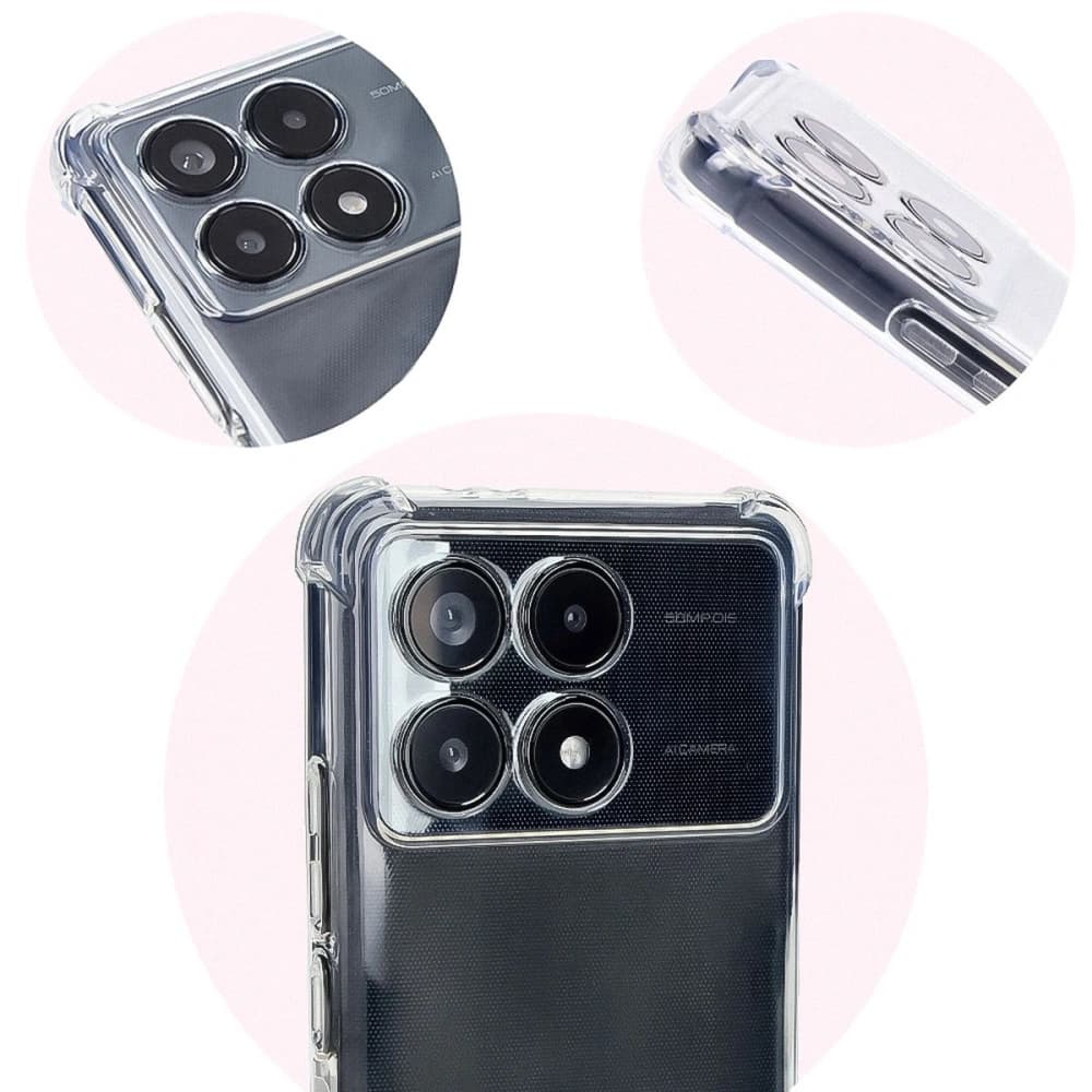 Bizon Case Salpa Xiaomi Poco F6 Pro clear - 9