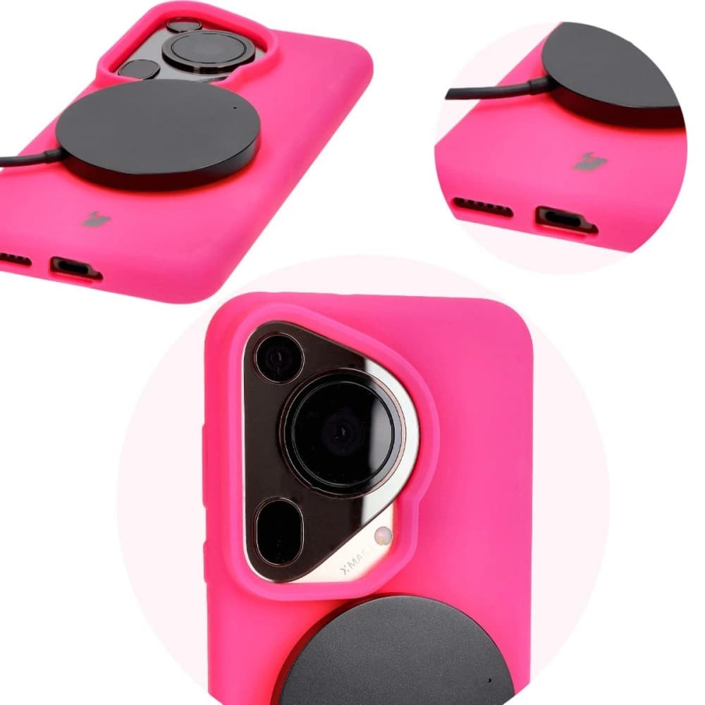 Bizon Soft Case Huawei Pura 70 neonpink - 12