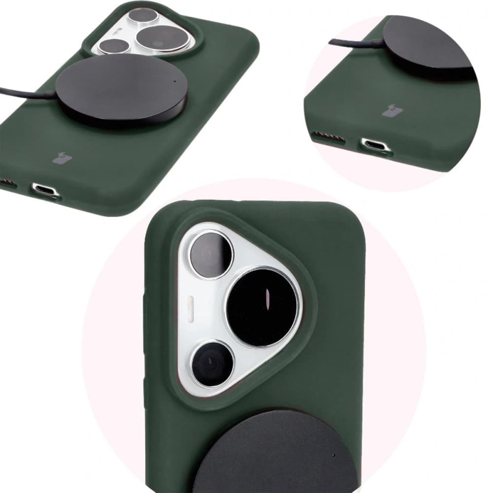 Bizon Soft Case Huawei Pura 70 Pro / Pro+ dark green - 12