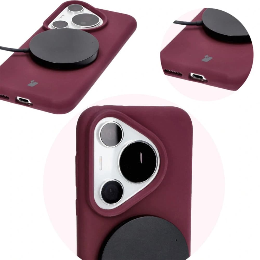 Bizon Soft Case Huawei Pura 70 Pro / Pro+ dark purple - 12