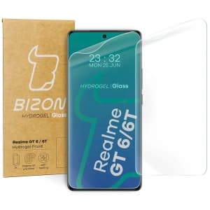 Bizon Glass Hydrogel Front Realme GT 6 / 6T [2 PACK]