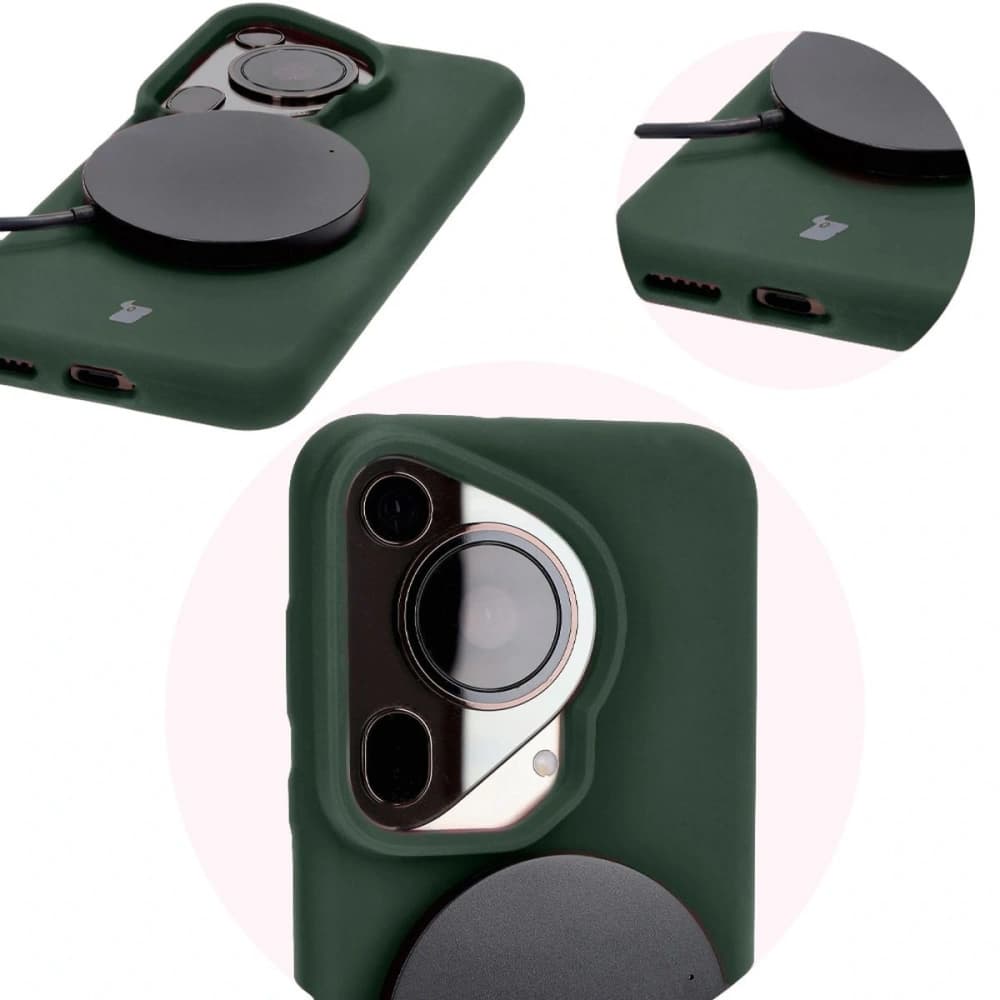 Bizon Soft Case Huawei Pura 70 Ultra dunkelgrün - 12